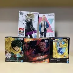 ジャンプアニメ 最新プライズフィギュア 5点セット まとめ売り - メルカリ