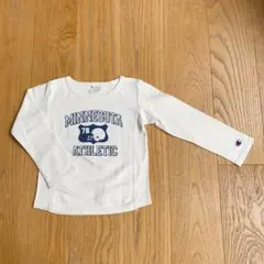 《champion》キッズ ロンT ホワイト 110cm