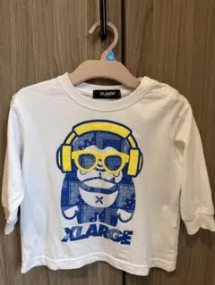 XLARGE KIDS ホワイト Tシャツ 80