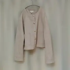 H&M スエード調 ジャケット ベージュ XLのサムネイル