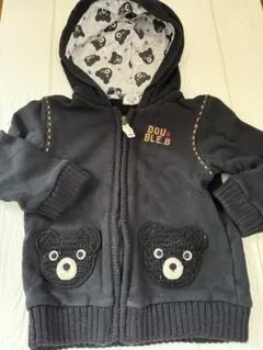 DOUBLE B フード付きパーカー 90サイズ