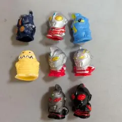 ウルトラマン 指人形 ８体セット