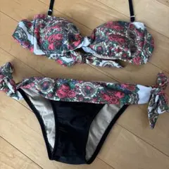 フラワープリント セパレート水着のサムネイル