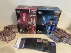 キングダム一番くじ A賞 B賞 フィギュアセット他おまけ付き