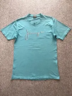 ▪️vintage us製JIMMY'Zジミーズ オールドサーフ ロゴT L水色のサムネイル