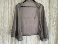 ★新品未使用★ 綿100% オープンフロントカーディガン 軽量コンパクト