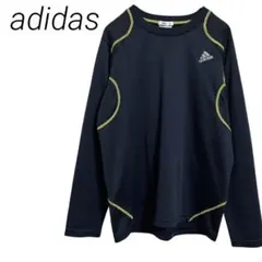 adidas CLIMA365【150】長袖Tシャツ ネイビー