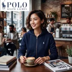 人気　ポロ　ラルフローレン　ポニー　刺繍　ジップ　アップ　パーカー　フーディー