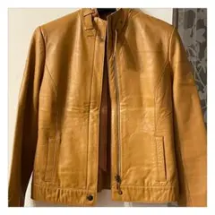 【美品】ANAYIラムレザーライダースジャケット