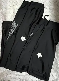 2着セット DESCENTE Sサイズ インナータイツ スパッツ