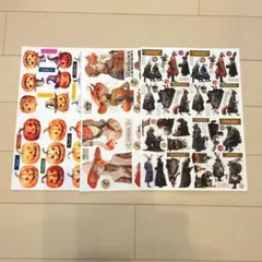 ★茶坊主様★コラージュシート　絵本H忘れられた森　動物　ジャーナル素材　紙もの他