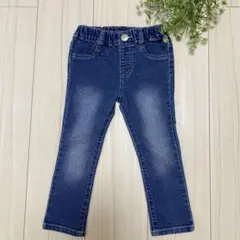 デニム　ストレートパンツ　100 bits