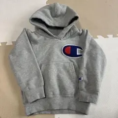 美品　チャンピオン120㎝パーカー　グレー