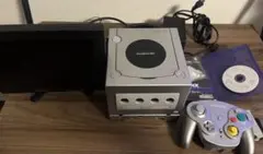 【すぐ遊べる】ゲームキューブ 本体 GBプレイヤー、ウェーブバードコントローラー