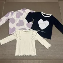 西松屋 バースデイ 90 ロンT 3枚セット