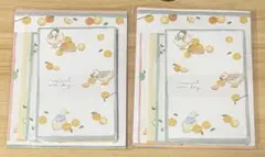 レターセット アヒルとオレンジ 2点セット