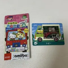 とびだせ どうぶつの森 amiiboカード トビー　あつ森　あつまれどうぶつの森