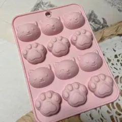 シリコーンチョコモールド☆ねこ型のサムネイル