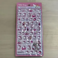 【新品・正規品】ハローキティ　ピンク　ボンボンドロップシールミニ