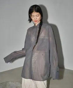 todayful Organdy Over Shirts シャツ グレー - メルカリ