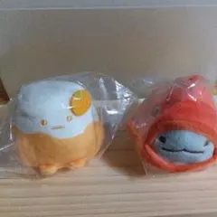 すみっコぐらし 海外 金龍 てのりぬいぐるみ とかげ ねこ とんかつ