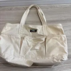 LLBean アイボリー トートバッグ