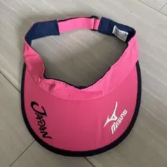 Mizuno Japanバイザー ピンクのサムネイル