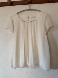 PROPORTION ホワイト 半袖ブラウス