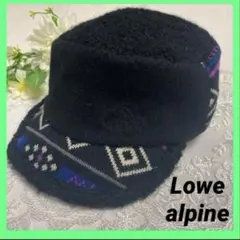 ロウアルパイン ワークキャップ M 帽子 黒 スキー スノボー