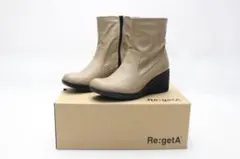 新品♪Re:getA サイドZIPウエッジブーツ(S)/02のサムネイル