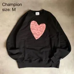 Champion チャンピオン　ハートスウェット　トレーナー　ラブリー