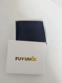 FUYUMOE ネイビー 二つ折り財布