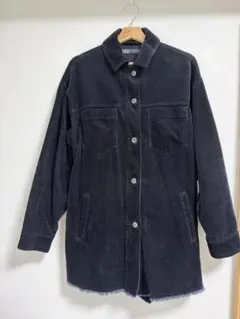 ZARA コーデュロイ ジャケット ブラック