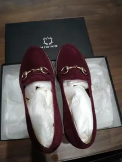 卑弥呼　ローファー　ボルドー　牛革