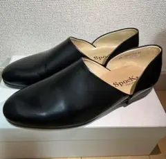 HARUTA スポックシューズ　Spock ブラックレザー ローファー　27cm 2025年最新】haruta スポックシューズ 27の人気アイテム - メルカリ