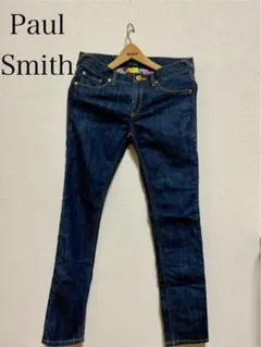 【ポールスミス プラス】ジーンズ ストレートデニム（ネイビー）