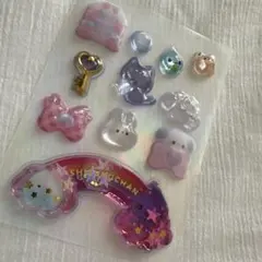 22 ボンボンドロップシール　おすそ分け　オリジナル、しずくちゃんシール