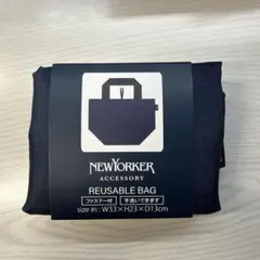 NEWYORKER トートバッグ　折りたたみエコバッグ　リユーサブルバックのサムネイル