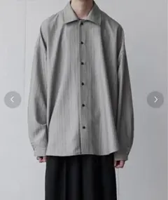 Casper John Imitation wool huge shirts