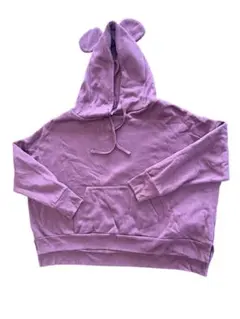 ミッキーマウス 耳付きフード 付きスウェット