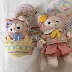 ディズニーシー リーナベル ぬいばセット ぬいぐるみバッジ