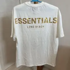 ロゴ割れなしFOG ESSENTIALS Long Beach限定 ゴールドロゴ - メルカリ
