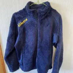 ATHLETA フリースジャケット M ネイビー