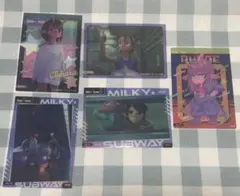 銀河特急ミルキーサブウェイ 映画 劇場版 クリアカードコレクション