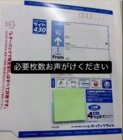 レターパックライト　レターパック レターパックライト 郵便 切手 配達 日本郵便
