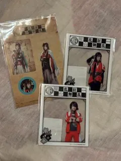 歌合　スクラッチくじ　和泉守兼定　長曽根虎徹　アクリルクリアカード　ステッカー