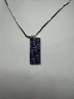 Christian Dior ロゴプレート ネックレスのサムネイル