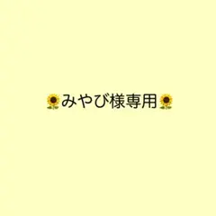 《みやび様専用》