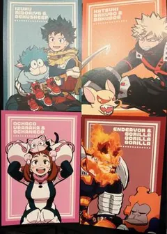 ヒロアカ ANIMALS FAIR 緑谷 爆豪 お茶子 エンデヴァー