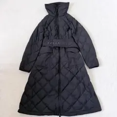 美品　MONCLER　CAPRIER　キルティング　ロングダウンコート　0 黒のサムネイル